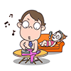 屌丝爱情主题qq表情包_好男人