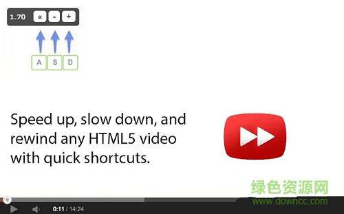 Video Speed Controller插件