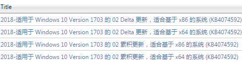 kb4074592补丁