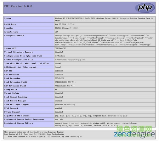 php for Windows php官方版