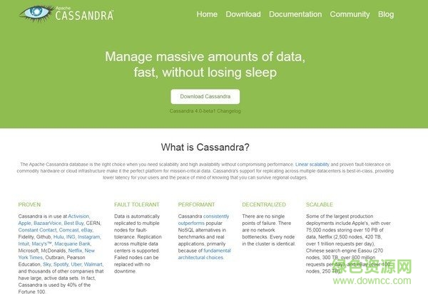 apache cassandra分布式数据库 apache cassandra分布式数据库下载