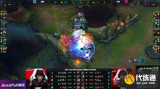 LOL-LPL：FPX顶住红色方“胜率压力”，3-2击败EDG挺进春季赛决赛