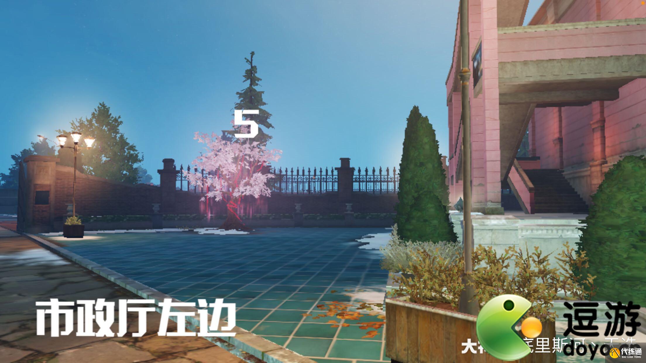明日之后营地5棵桃树位置一览