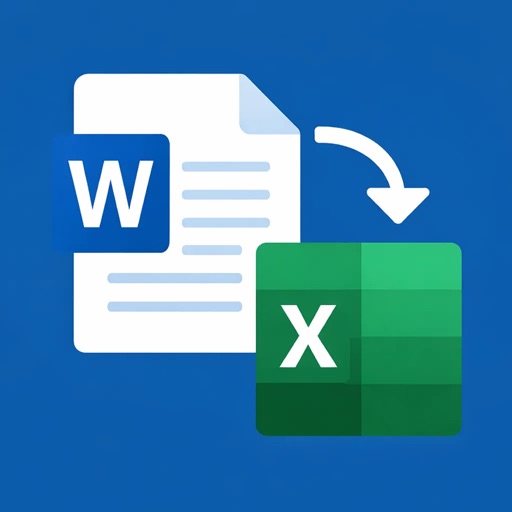 Word转Excel转换器_DOCX免费下载